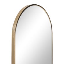 Naomi Arched Stainless Steel Wall Mirror